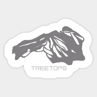 Treetops Resort 3D Sticker